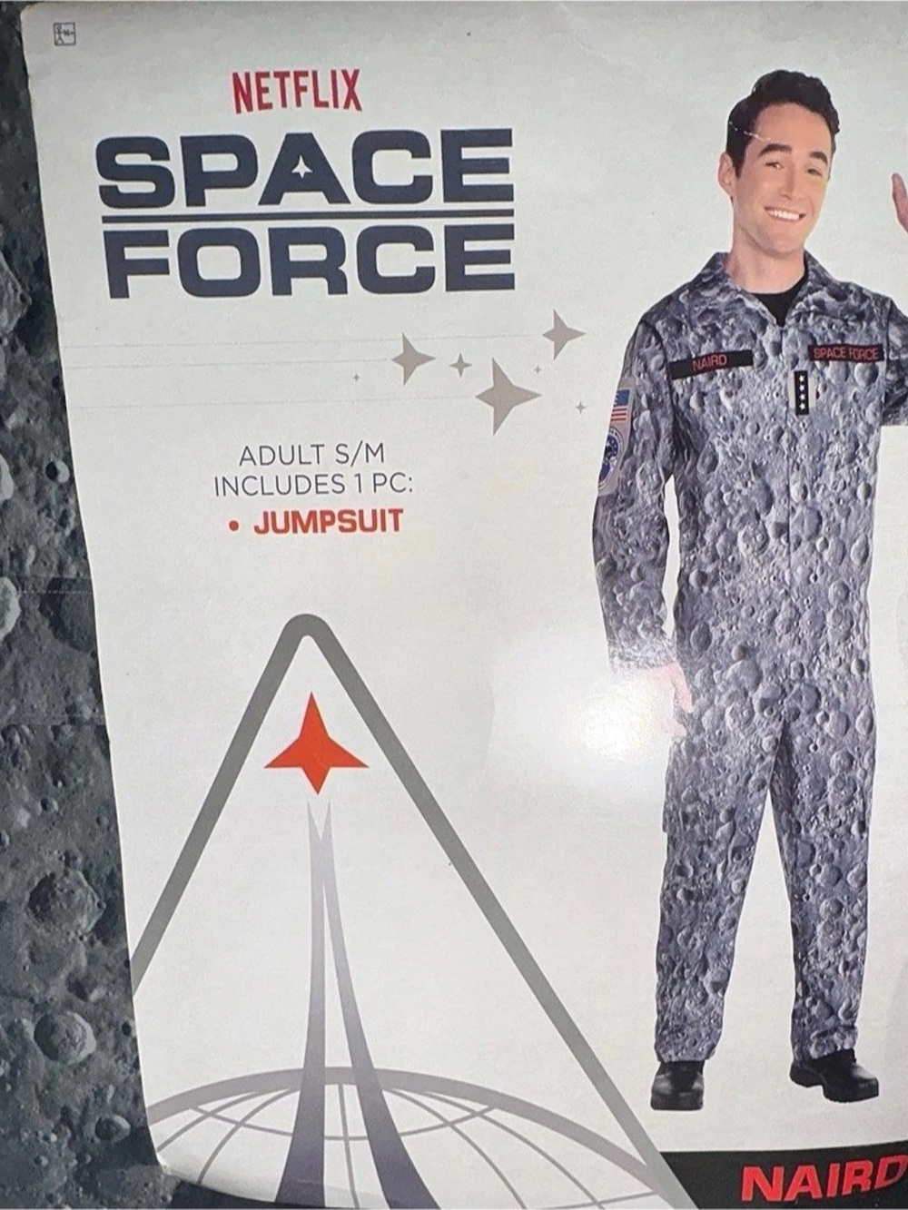 🎃 Halloween Netflix Space Force
Jumpsuit Gray S/M Unisex
